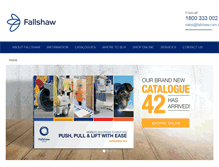 Tablet Screenshot of fallshaw.com.au